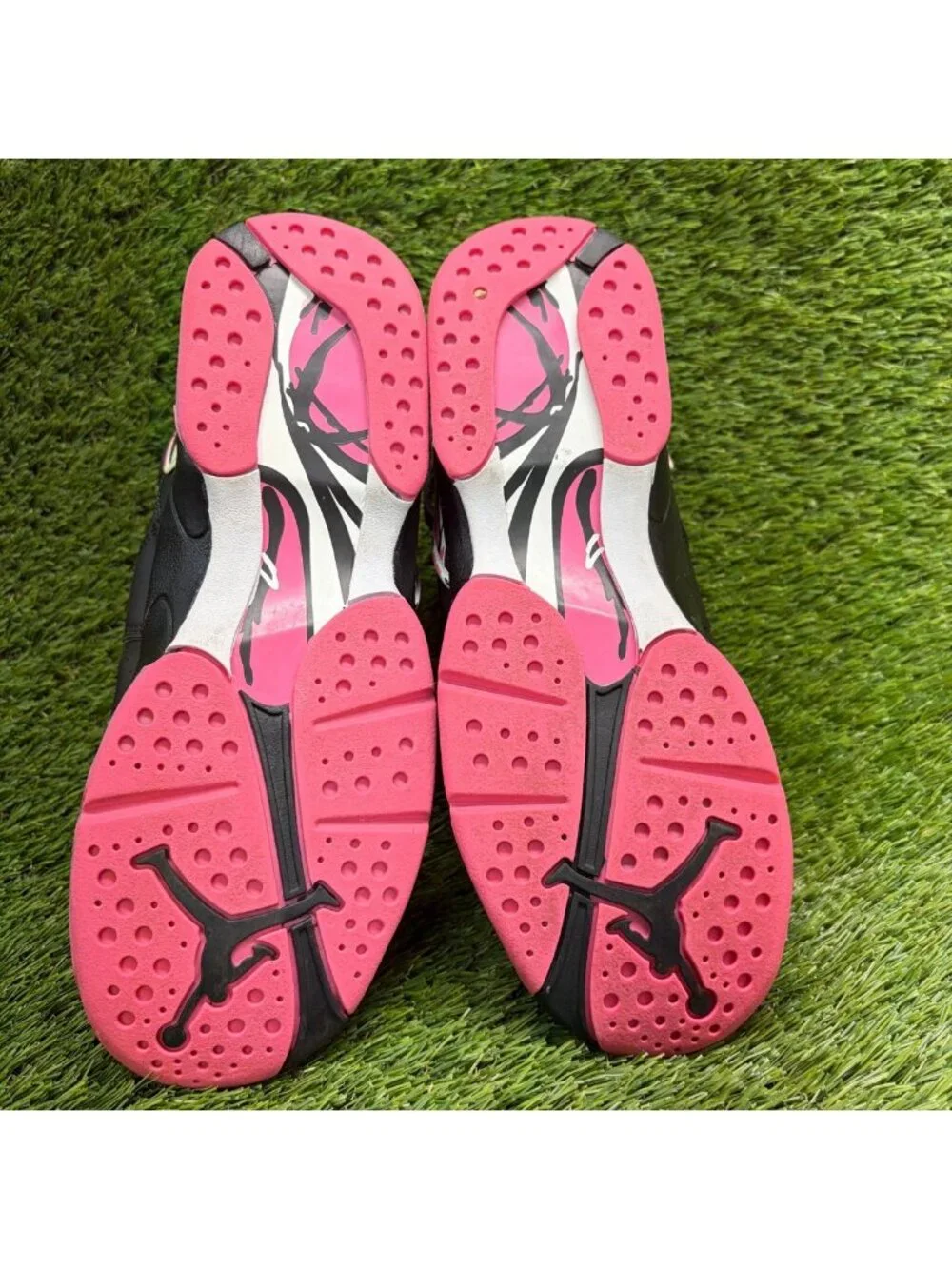 Nike Air Jordan 8 Retro Pinksicle Black Girls Size 6.5Y Basketball Shoes Sneaker